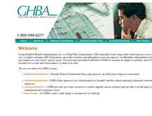 Tablet Screenshot of ghba.com