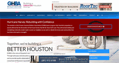 Desktop Screenshot of ghba.org